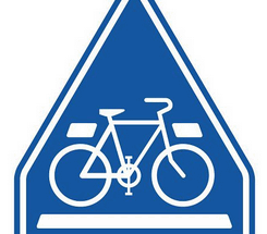自転車横断帯
