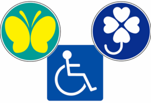 身体障害者標識(身体障害者マーク）