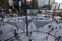 スクランブル交差点